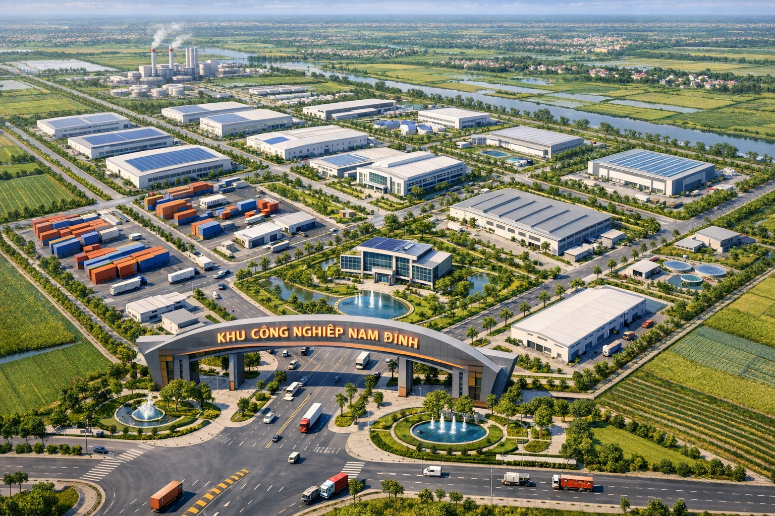 Tổng quan về Khu công nghiệp Thắng Lợi – Nam Định