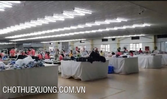 Factory for rent 5000m2 in operation in Yen Mo, Ninh Binh 1