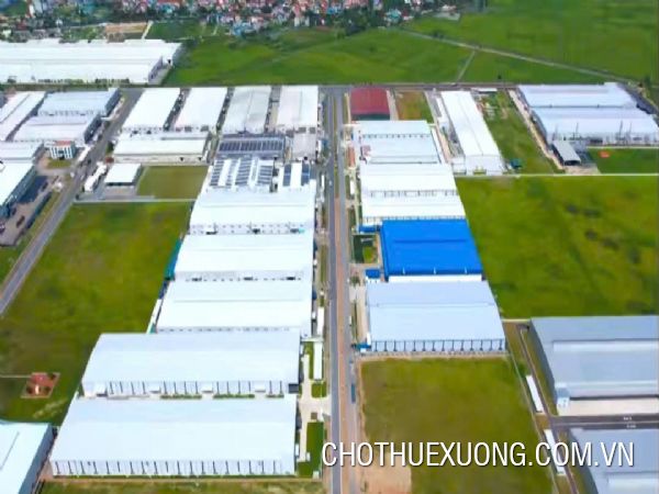 Cho thuê xưởng 3.700 m2 tại KCN  Minh Quang – Hưng Yên