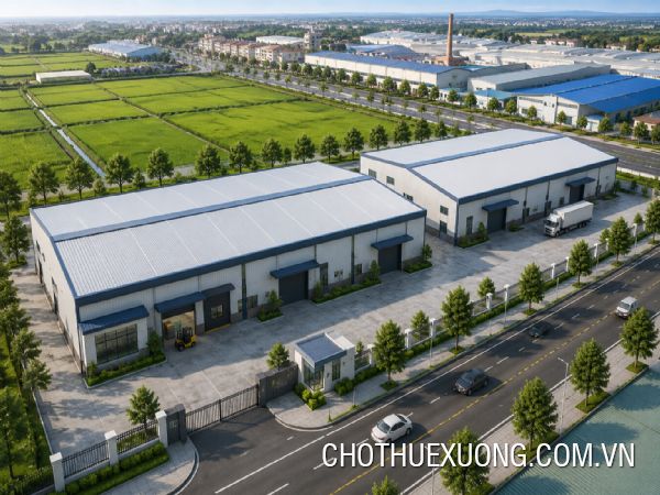 Chuyển nhượng nhà xưởng mới 3400m2 tại Thanh Oai- Hà Nội