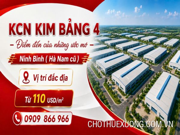 Chuyển nhượng đất tại KCN Kim Bảng 4 – Hà Nam