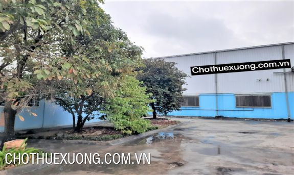 CHO THUÊ NHÀ XƯỞNG 2.500m² – KCN ĐỒNG VĂN 2, HÀ NAM