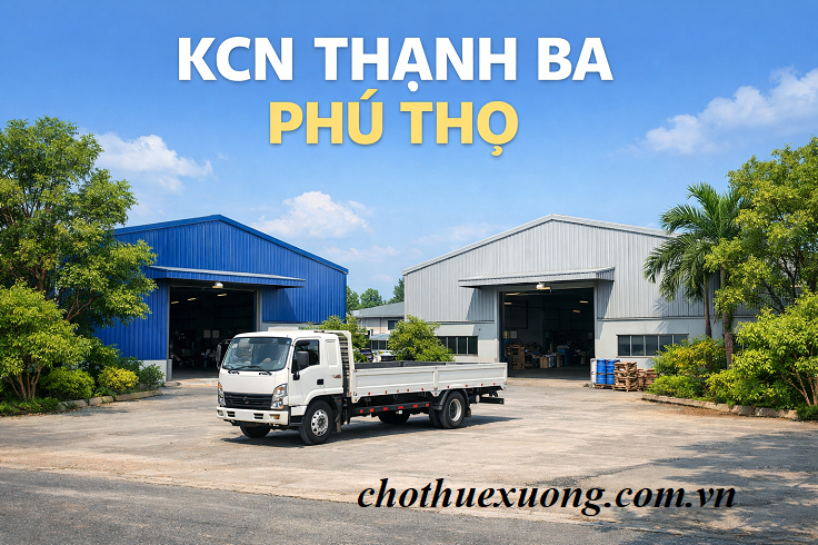 Toàn cảnh KCN Thanh Ba Phú Thọ: Vị trí, quy hoạch và lợi thế nổi bật