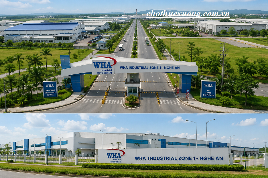 Tổng quan về KCN WHA Industrial Zone 1 Nghệ An