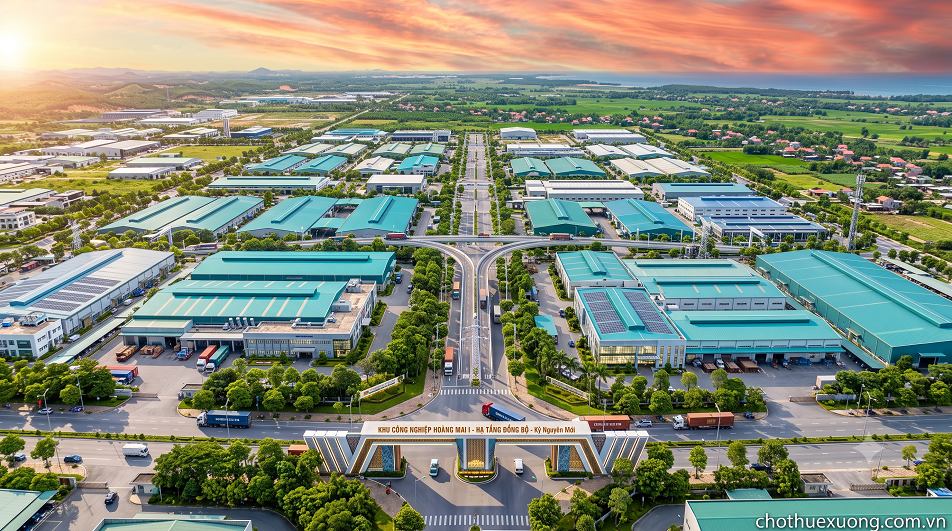 KCN Hoàng Mai I: Hạt nhân phát triển công nghiệp phía Bắc Nghệ An
