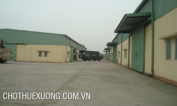 Cho thuê kho xưởng khu công nghiệp thành phố Thái Bình 1
