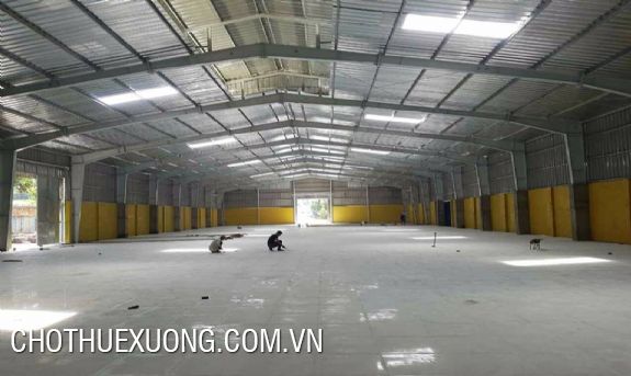 Cho thuê nhà xưởng sản xuất tại Bình Giang, Hải Dương 1500m2 1