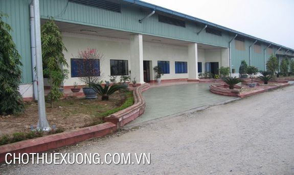Cho thuê nhà xưởng đẹp tại Quế Võ, Bắc Ninh 4