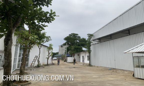 Cho thuê nhà xưởng tại thị xã Sơn Tây 2000m2 2
