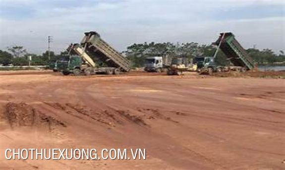 Cho thuê mặt bằng tại cụm công nghiệp Sơn Tây 1