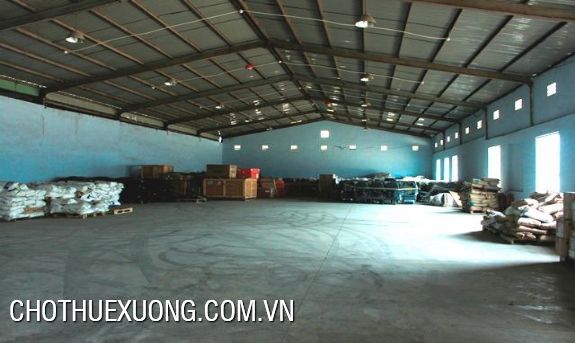 Warehouse for lease on Road 419, Thach That, Hanoi 1092m2 1