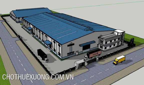 北宁工业园6000m2新建厂房出租 1