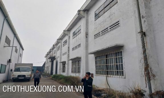 Warehouse for rent at Thanh Oai Industrial Park 4