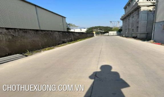 河南省Chau Son工業區3,600平方公尺廠房出租工程。 2